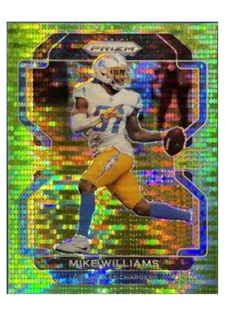 2021 Panini Prizm Base Set Mike Williams #167 card