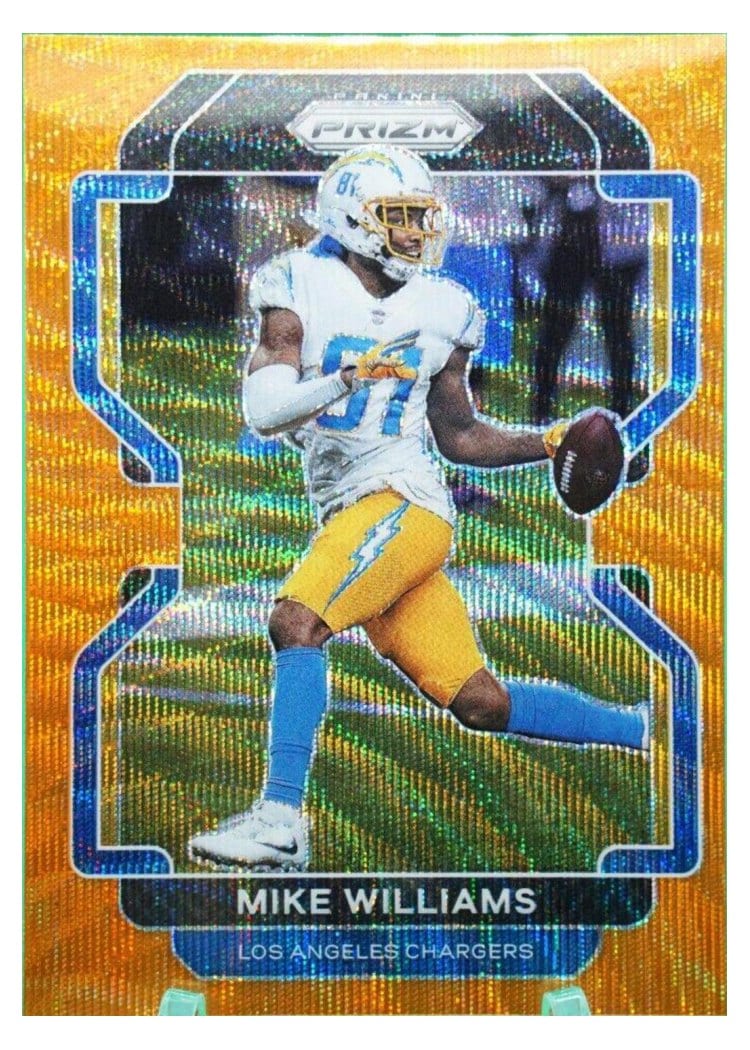 2021 Panini Prizm Base Set Mike Williams #167 card
