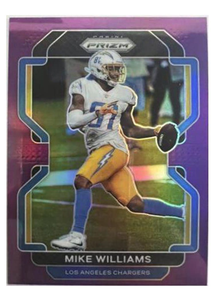 2021 Panini Prizm Base Set Mike Williams #167 card