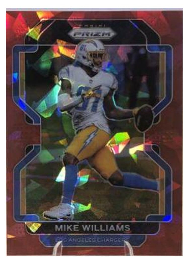 2021 Panini Prizm Base Set Mike Williams #167 card