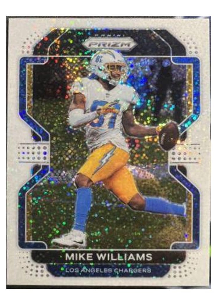 2021 Panini Prizm Base Set Mike Williams #167 card