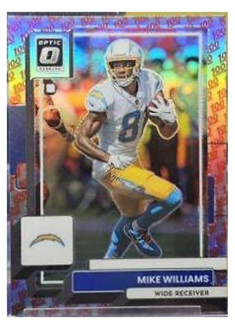 2022 Donruss Optic Base Set Mike Williams #111 card