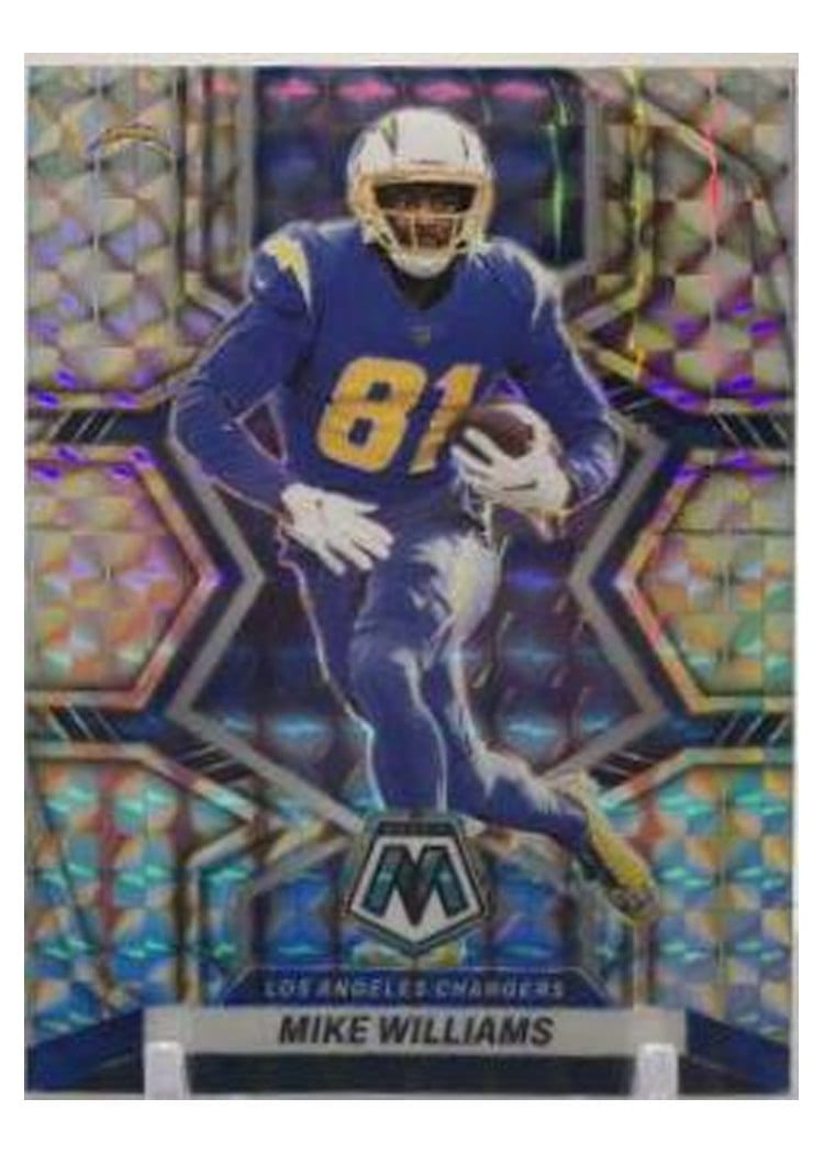 2022 Panini Mosaic Base Set Mike Williams #104 card