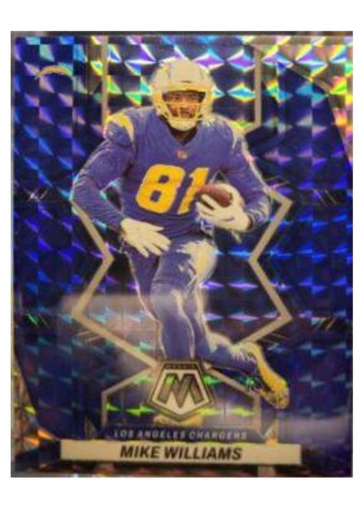 2022 Panini Mosaic Base Set Mike Williams #104 card