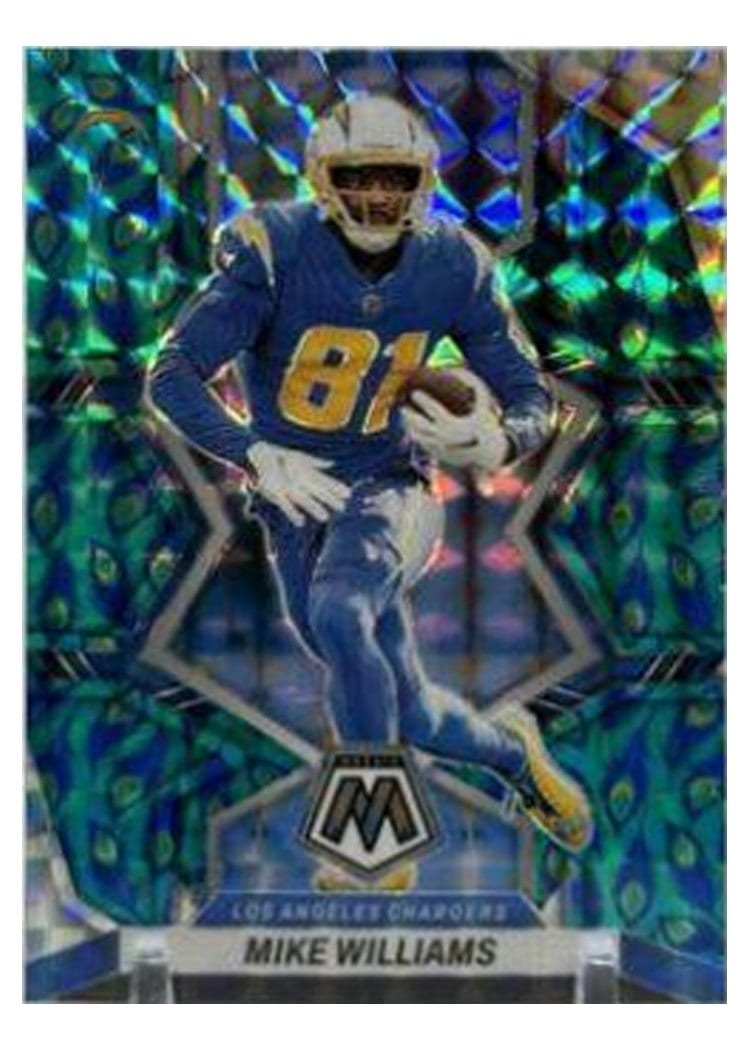 2022 Panini Mosaic Base Set Mike Williams #104 card