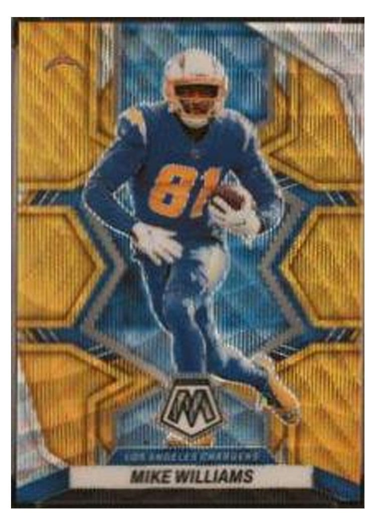 2022 Panini Mosaic Base Set Mike Williams #104 card