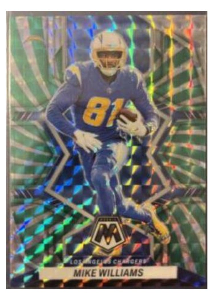 2022 Panini Mosaic Base Set Mike Williams #104 card
