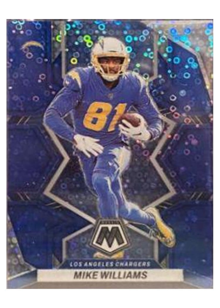 2022 Panini Mosaic Base Set Mike Williams #104 card