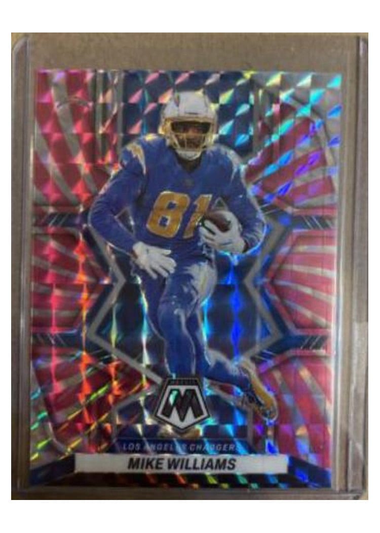 2022 Panini Mosaic Base Set Mike Williams #104 card