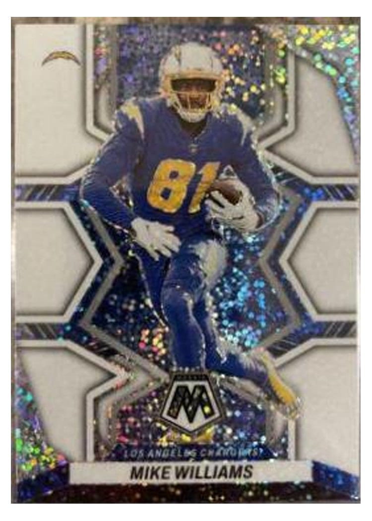 2022 Panini Mosaic Base Set Mike Williams #104 card