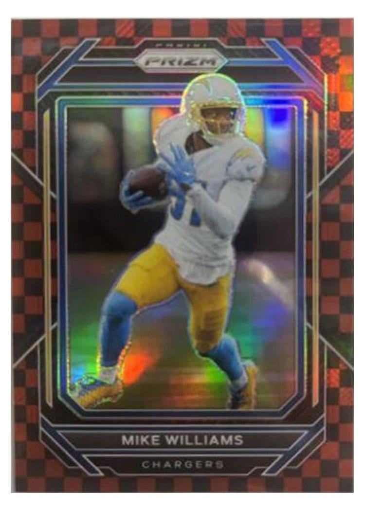 2022 Panini Prizm Base Set Mike Williams #152 card