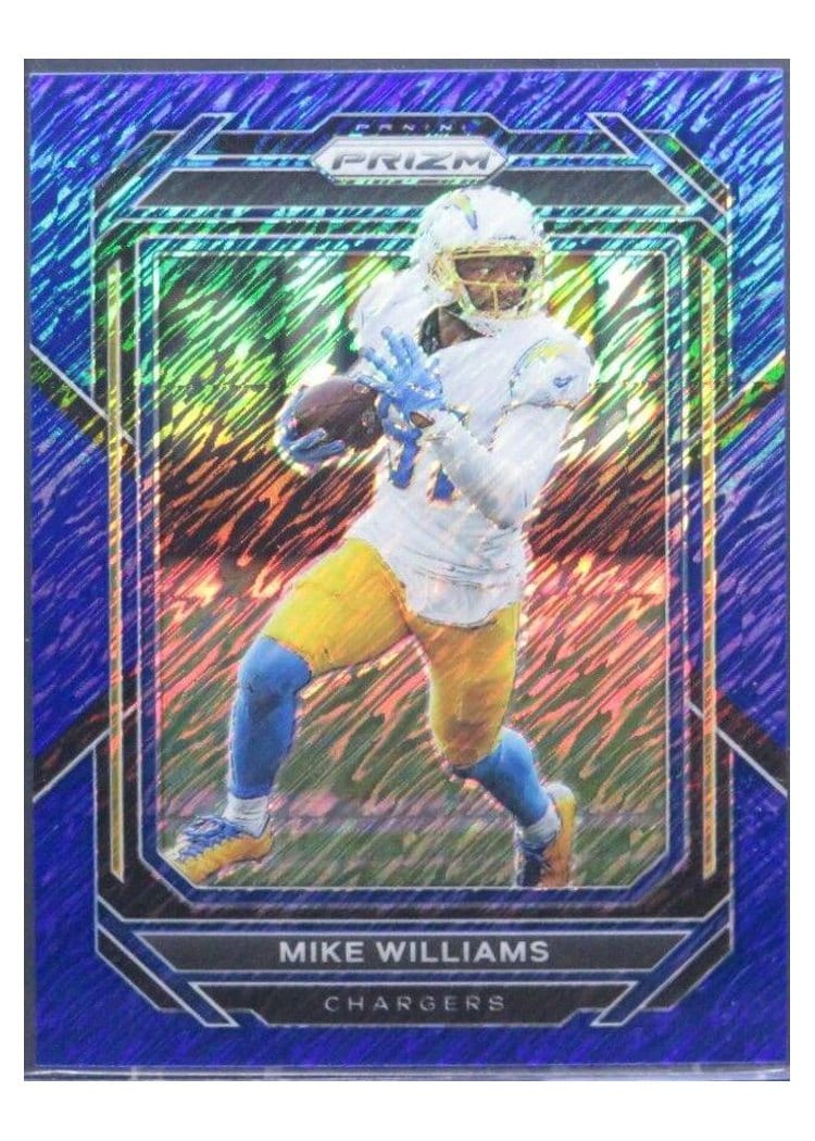 2022 Panini Prizm Base Set Mike Williams #152 card