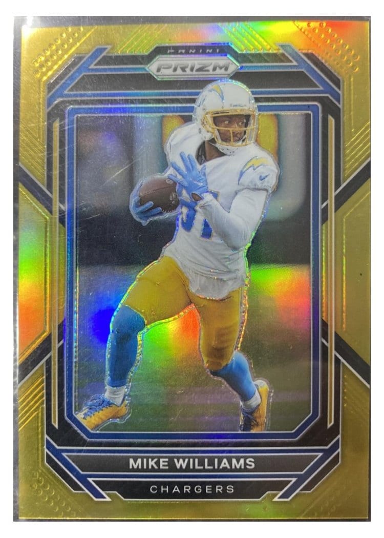 2022 Panini Prizm Base Set Mike Williams #152 card