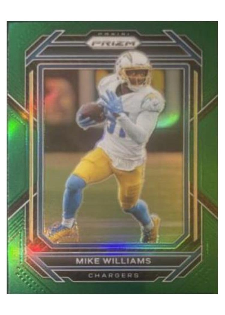 2022 Panini Prizm Base Set Mike Williams #152 card
