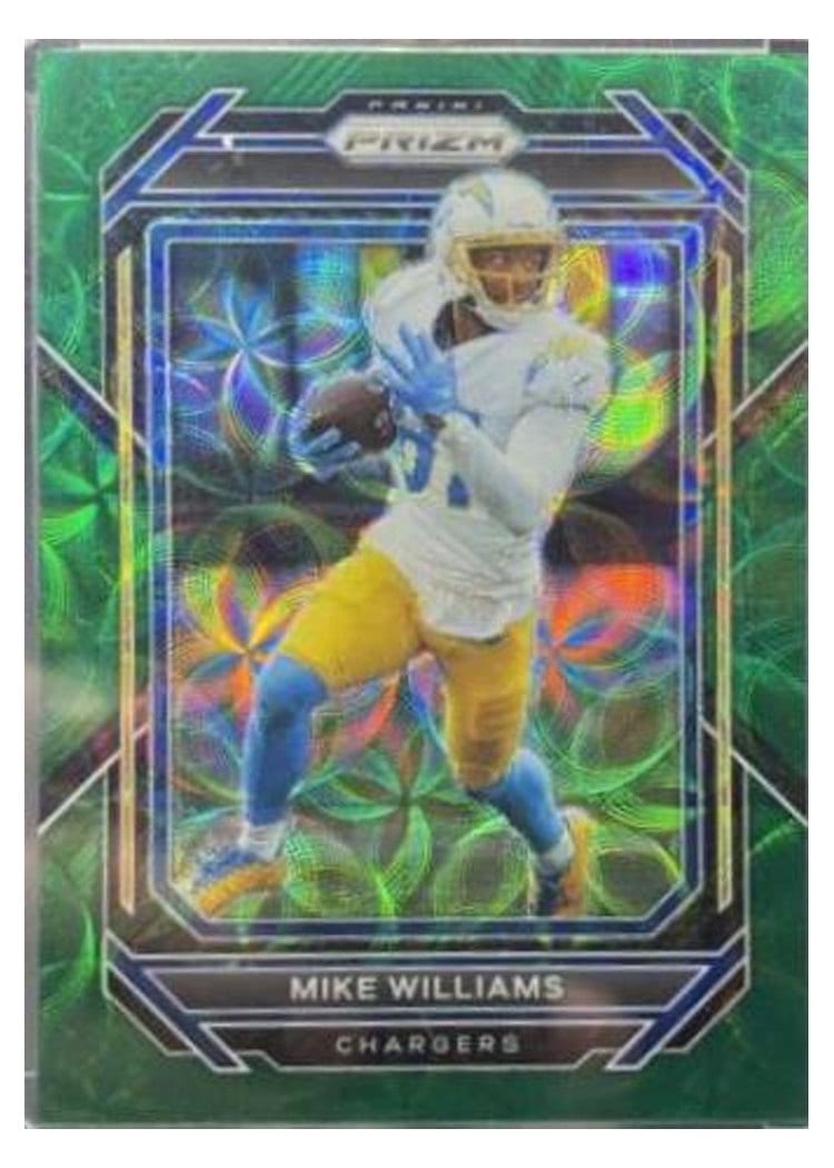 2022 Panini Prizm Base Set Mike Williams #152 card