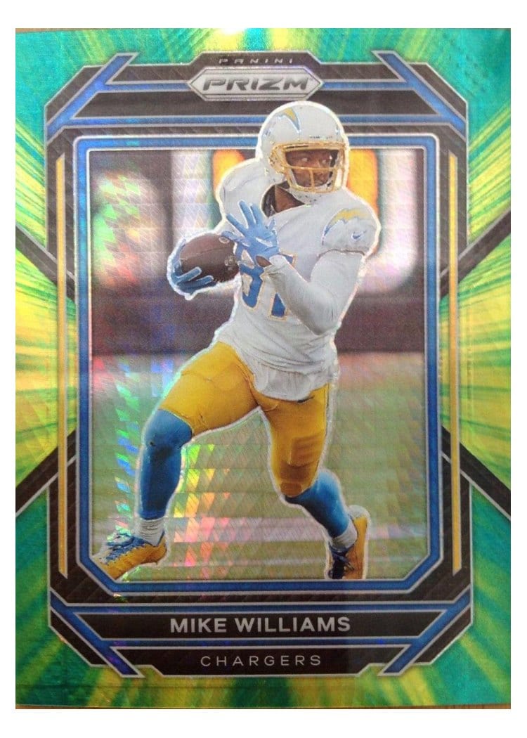 2022 Panini Prizm Base Set Mike Williams #152 card