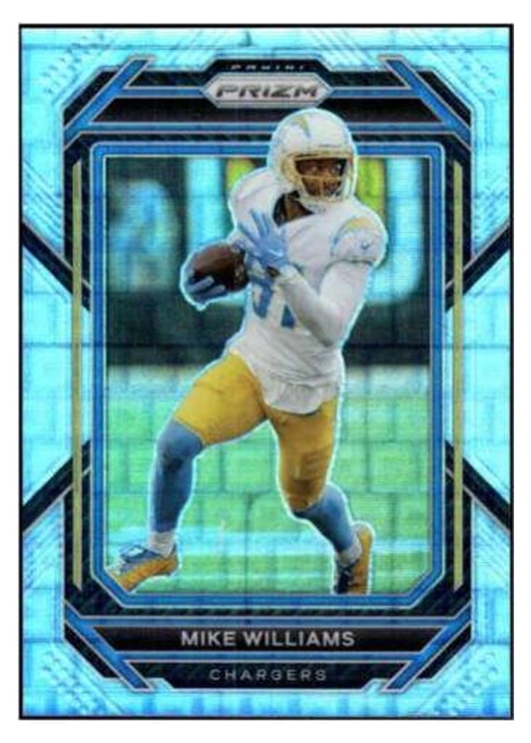 2022 Panini Prizm Base Set Mike Williams #152 card