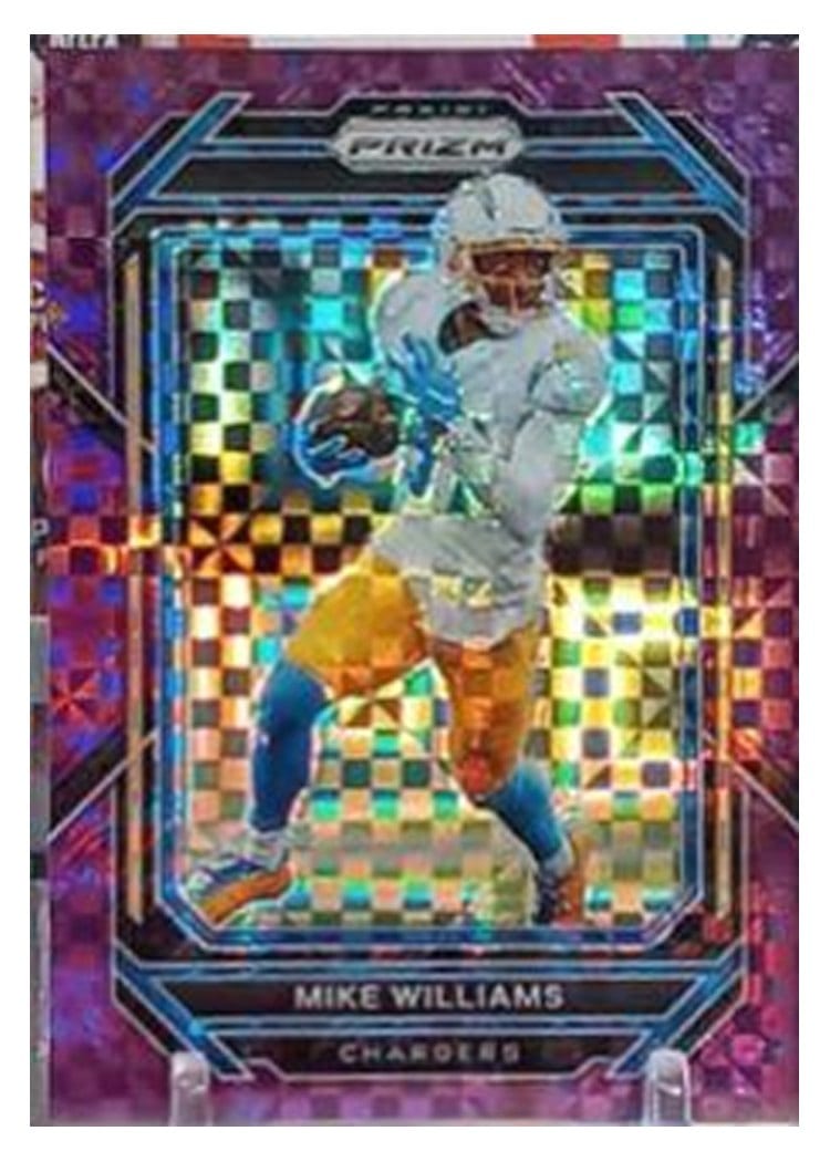2022 Panini Prizm Base Set Mike Williams #152 card