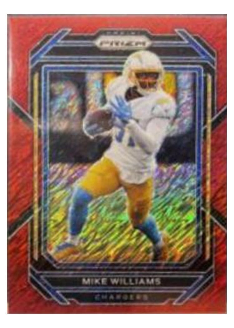 2022 Panini Prizm Base Set Mike Williams #152 card