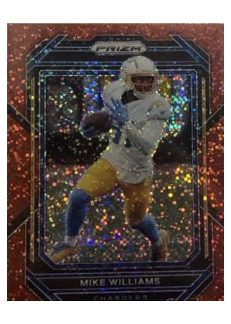 2022 Panini Prizm Base Set Mike Williams #152 card