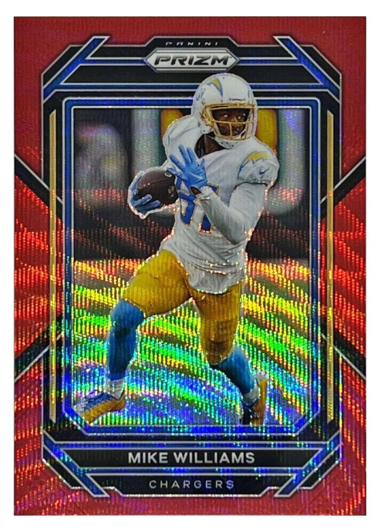 2022 Panini Prizm Base Set Mike Williams #152 card