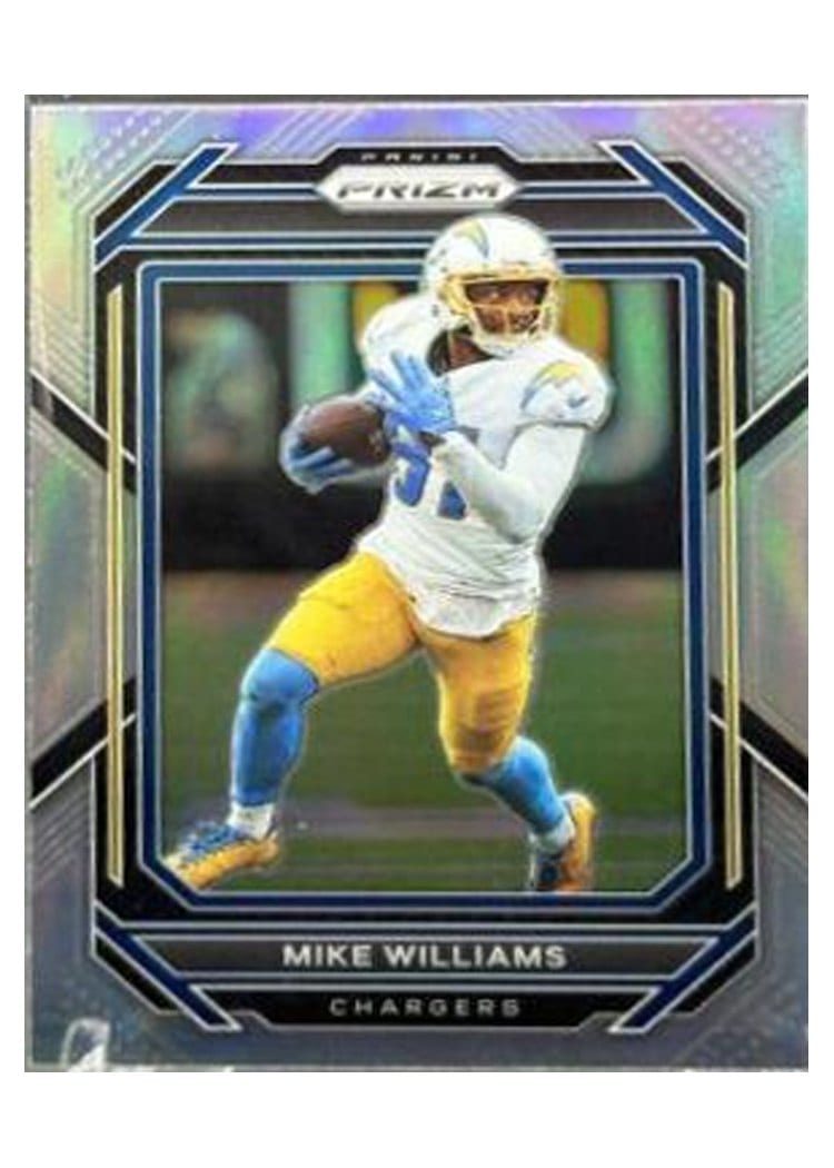 2022 Panini Prizm Base Set Mike Williams Silver #152 card