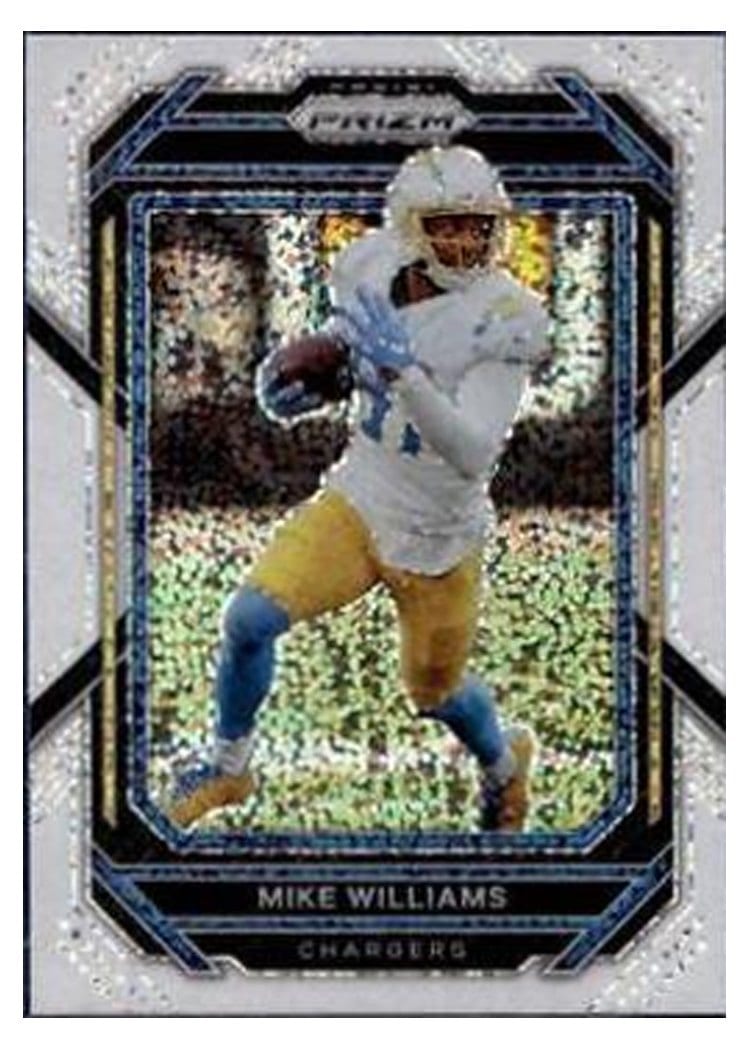 2022 Panini Prizm Base Set Mike Williams #152 card