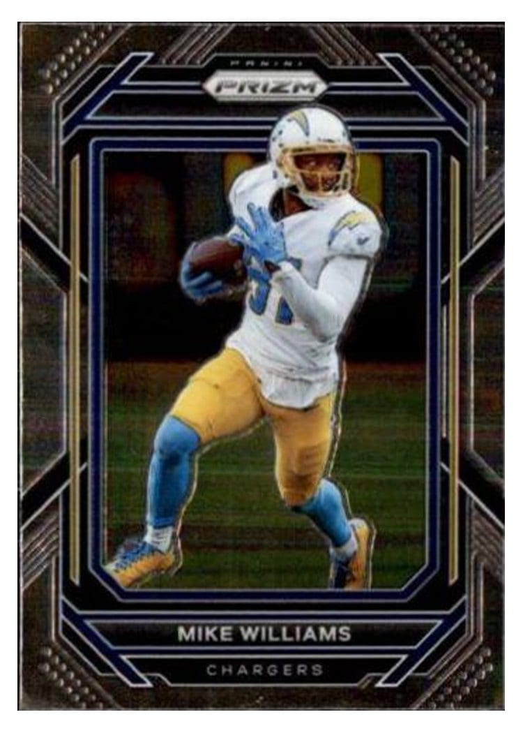 2022 Panini Prizm Base Set Mike Williams #152 card