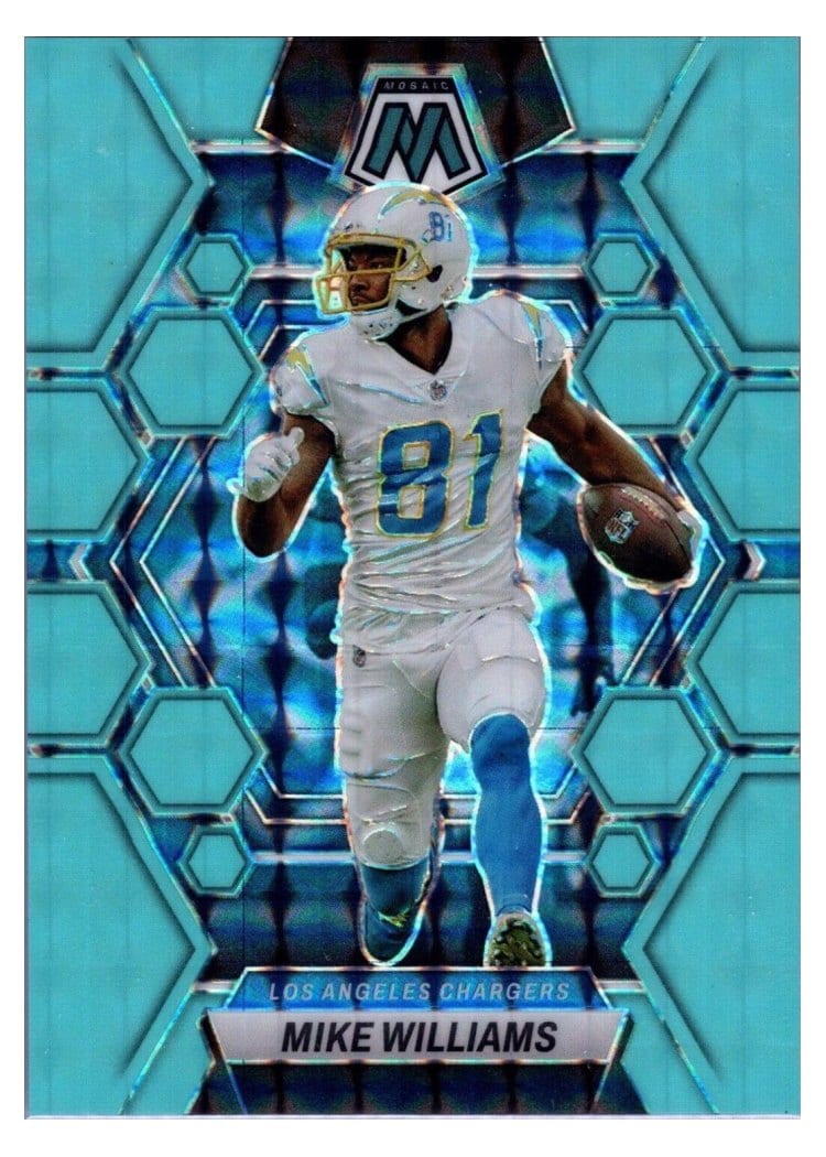 2023 Panini Mosaic Base Set Mike Williams #129 card