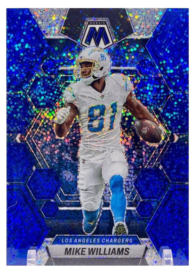 2023 Panini Mosaic Base Set Mike Williams #129 card