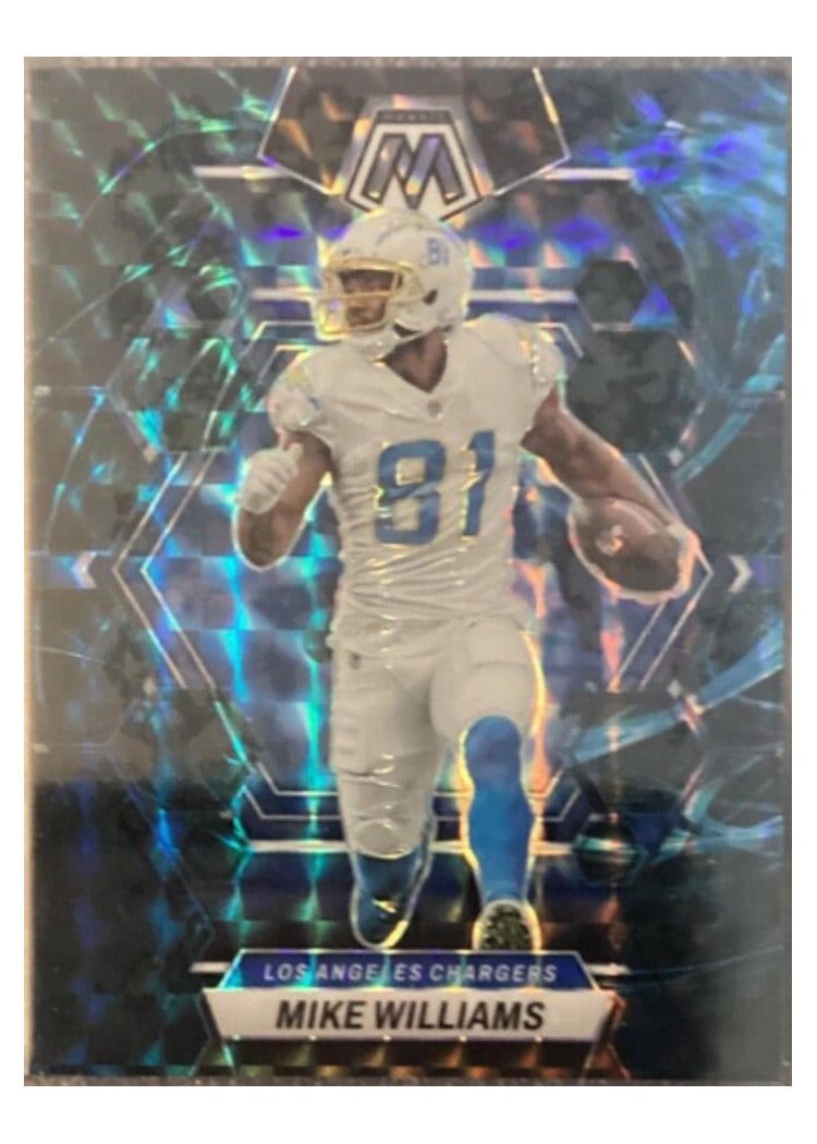 2023 Panini Mosaic Base Set Mike Williams #129 card