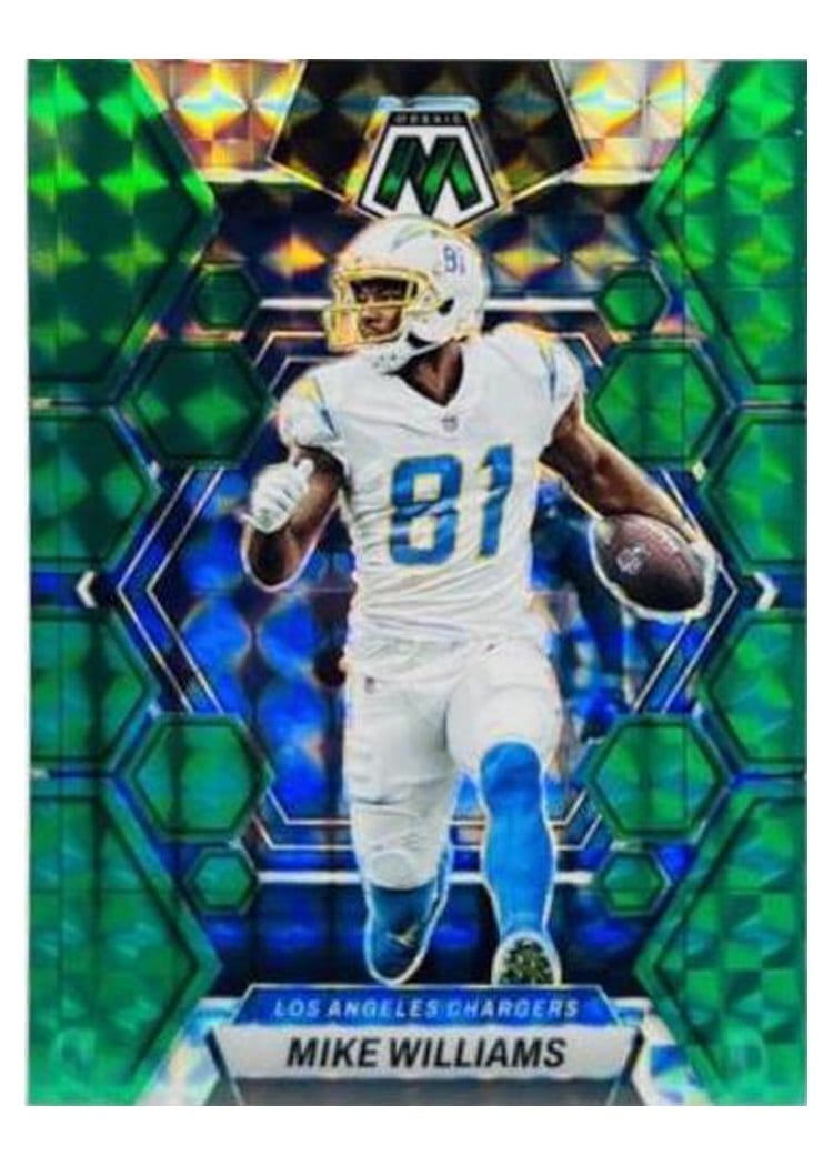 2023 Panini Mosaic Base Set Mike Williams #129 card