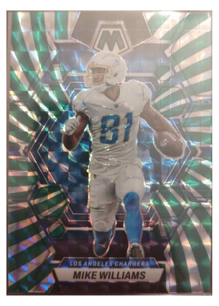 2023 Panini Mosaic Base Set Mike Williams #129 card