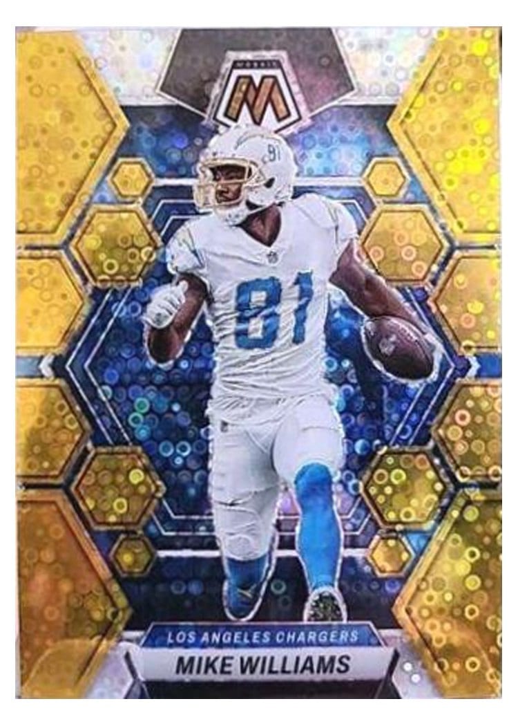 2023 Panini Mosaic Base Set Mike Williams #129 card