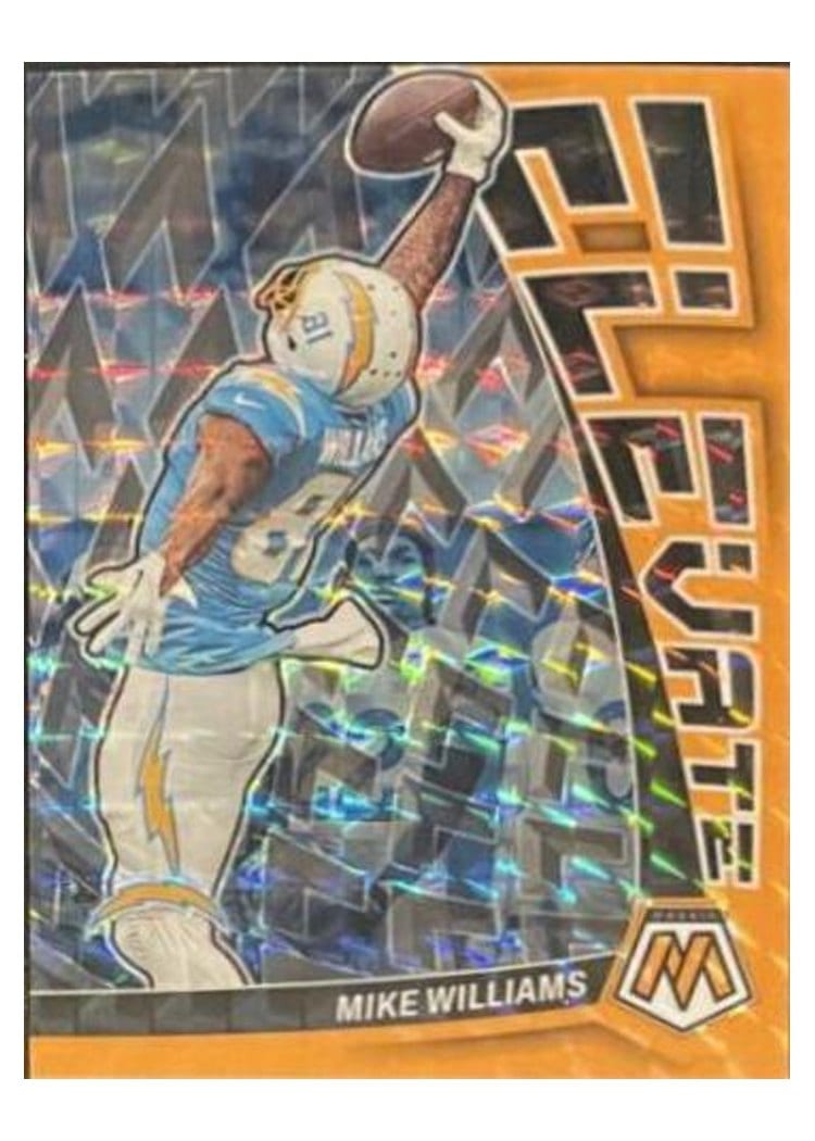 2023 Panini Mosaic Base Set Mike Williams #129 card