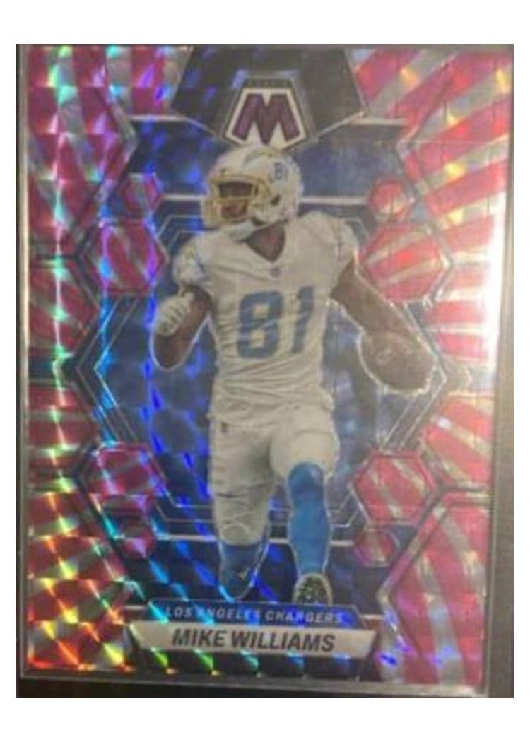 2023 Panini Mosaic Base Set Mike Williams #129 card
