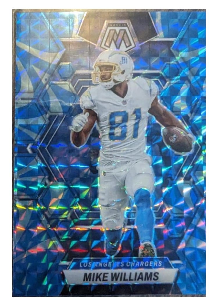 2023 Panini Mosaic Base Set Mike Williams #129 card