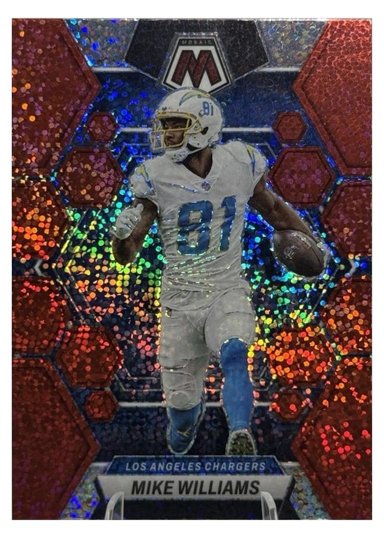 2023 Panini Mosaic Base Set Mike Williams #129 card