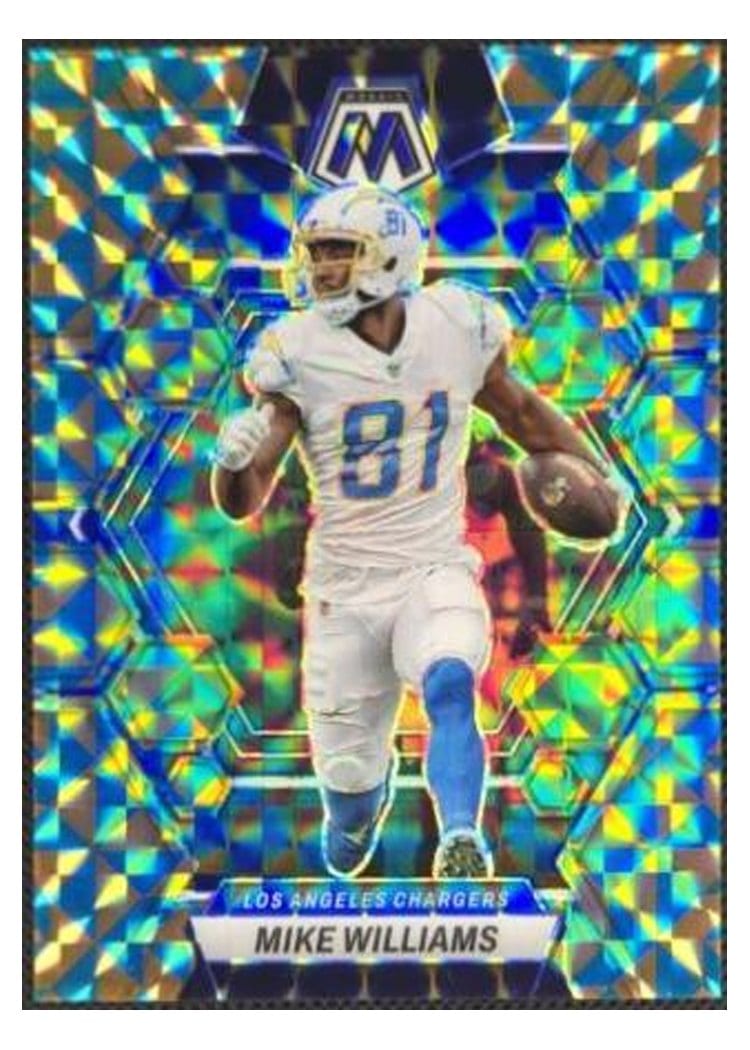 2023 Panini Mosaic Base Set Mike Williams #129 card