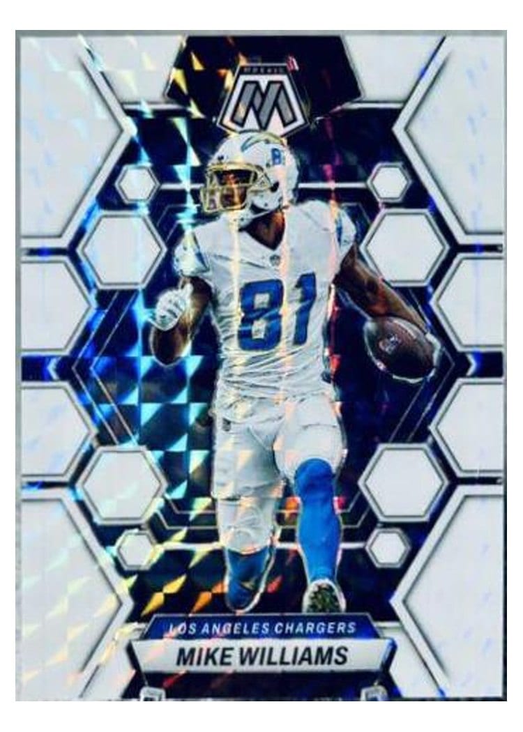 2023 Panini Mosaic Base Set Mike Williams #129 card