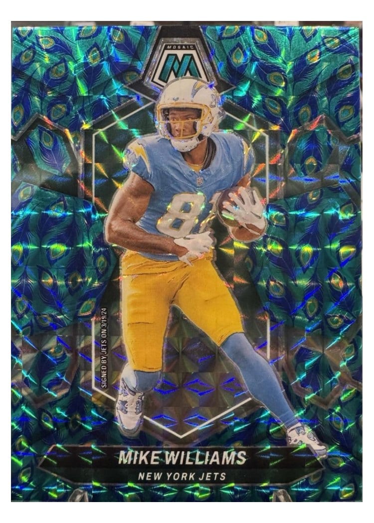2024 Panini Mosaic Base Set Mike Williams #172 card