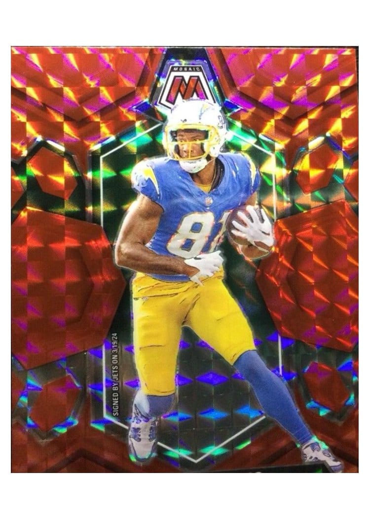 2024 Panini Mosaic Base Set Mike Williams #172 card