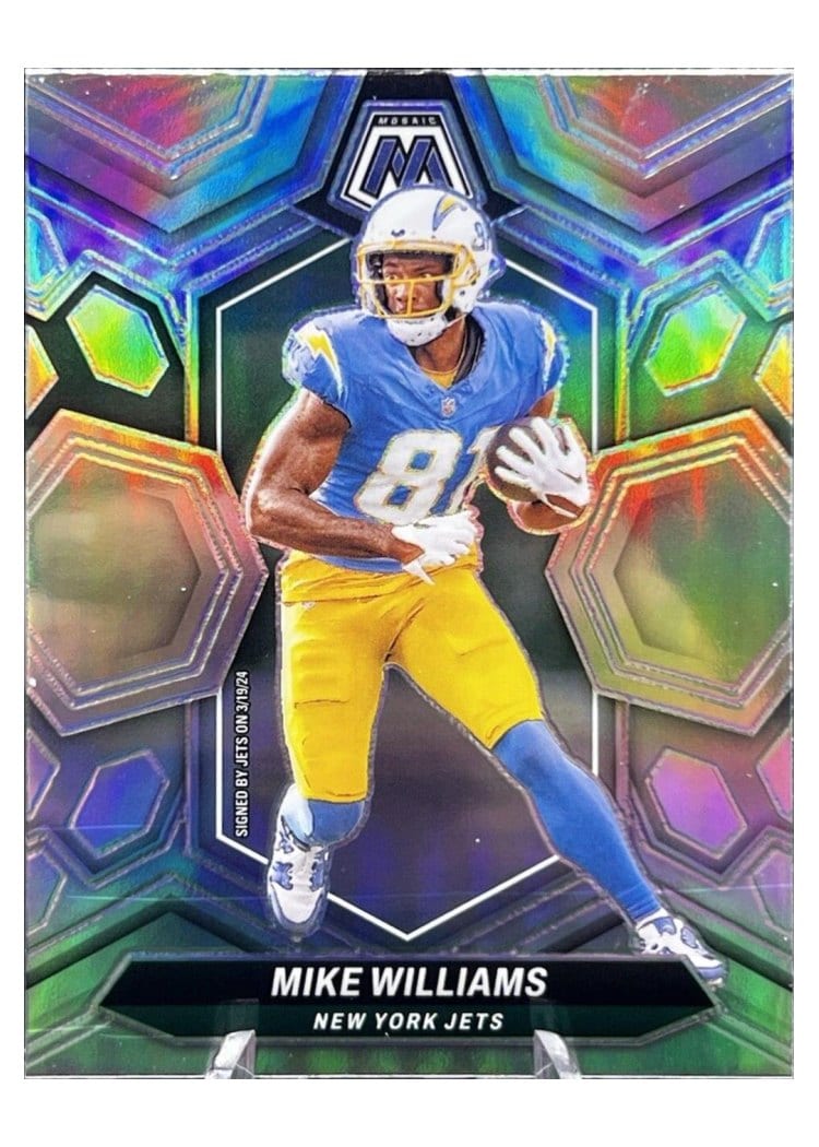 2024 Panini Mosaic Base Set Mike Williams #172 card