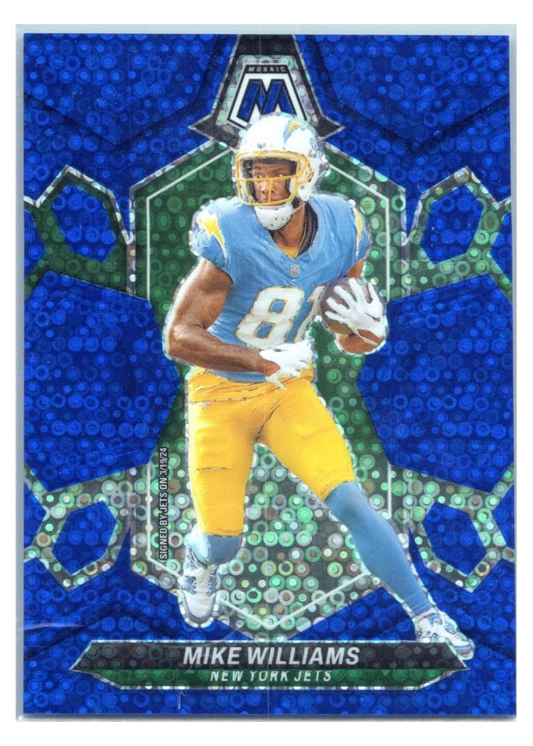 2024 Panini Mosaic Base Set Mike Williams #172 card