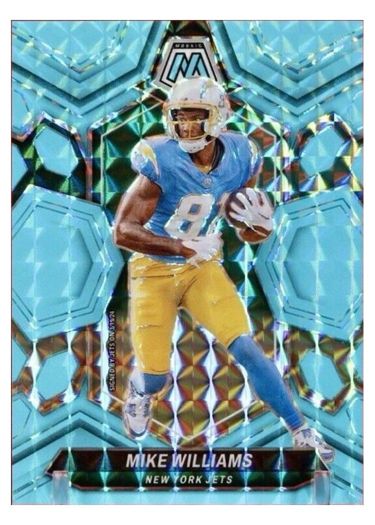2024 Panini Mosaic Base Set Mike Williams #172 card