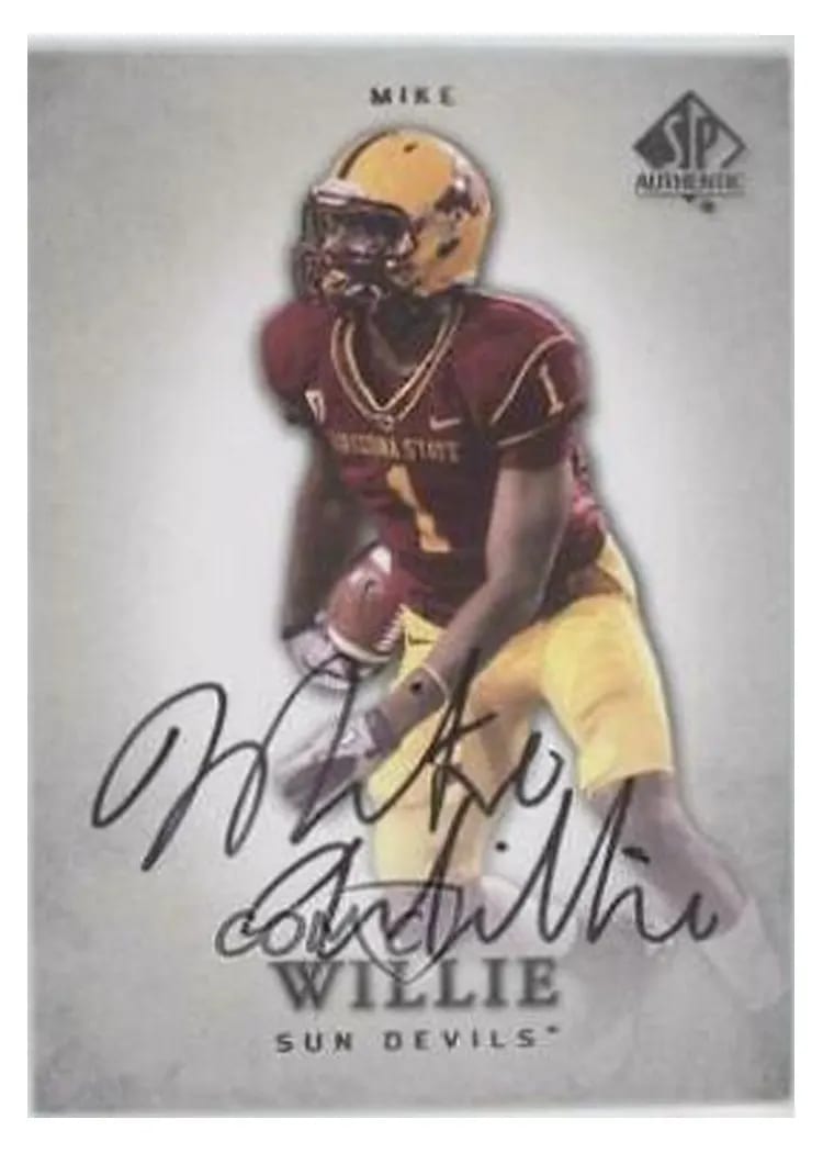 2012 SP Authentic Mike Willie Autograph #75
