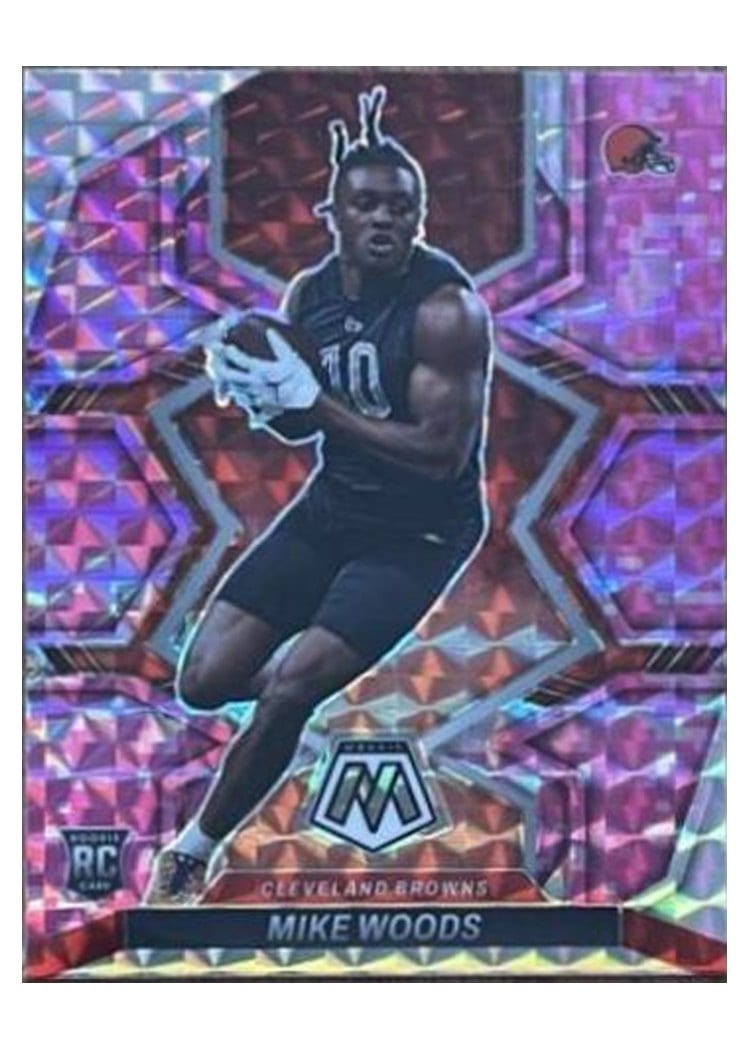 2022 Panini Mosaic Base Set Mike Woods #350 card