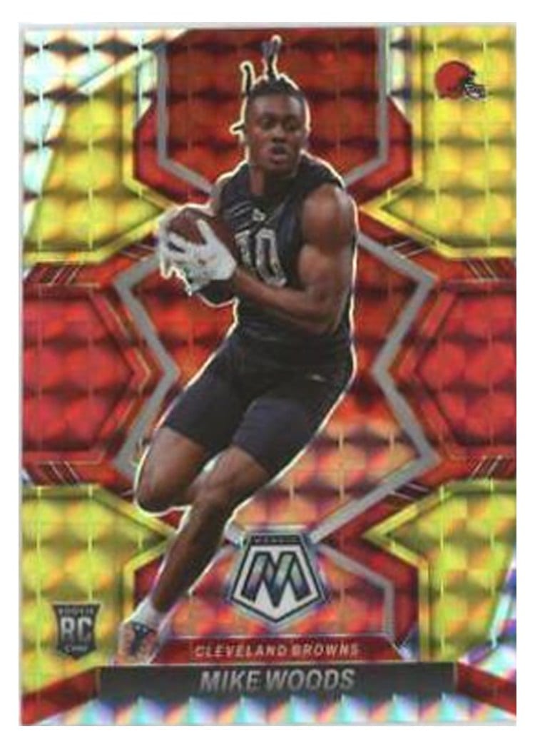 2022 Panini Mosaic Base Set Mike Woods #350 card