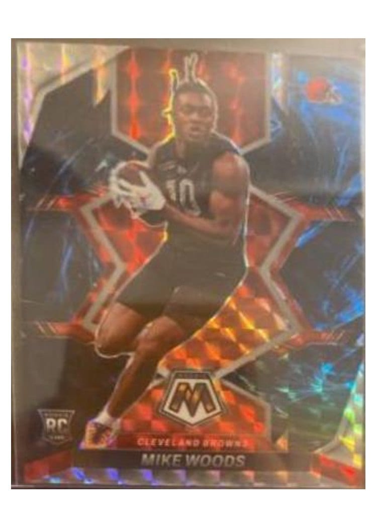 2022 Panini Mosaic Base Set Mike Woods #350 card