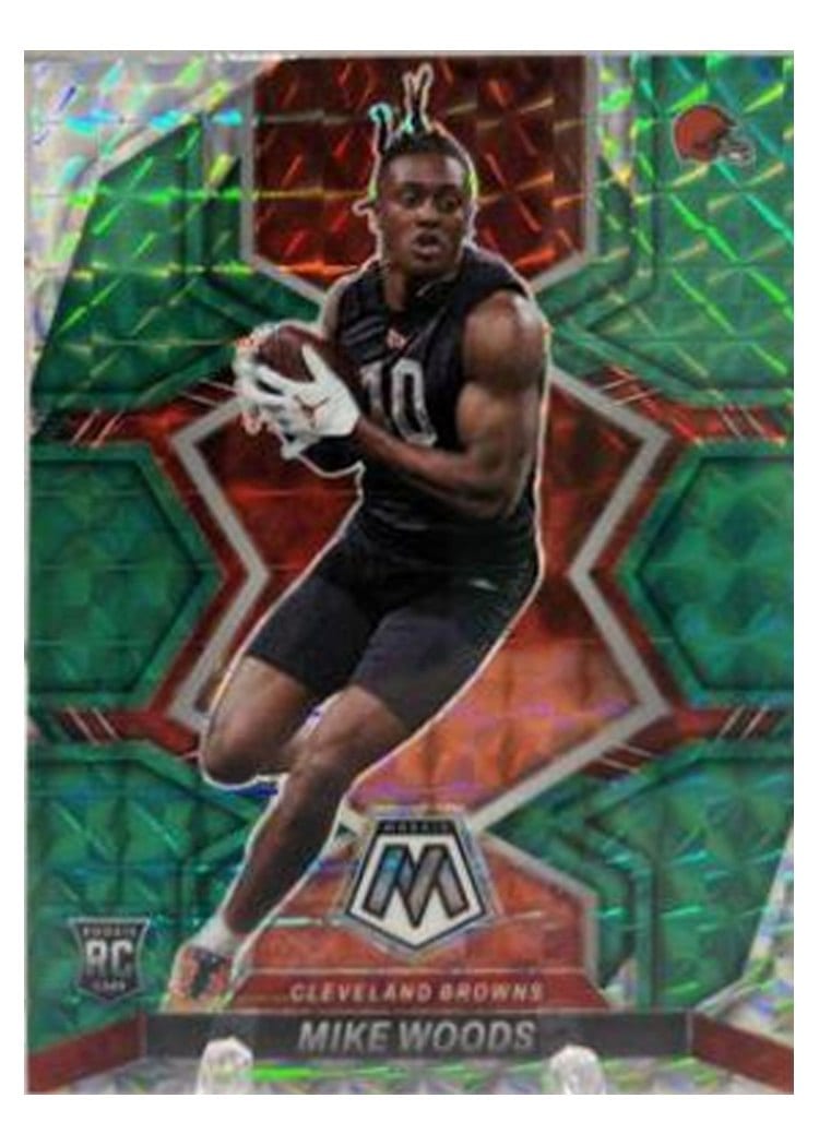 2022 Panini Mosaic Base Set Mike Woods #350 card